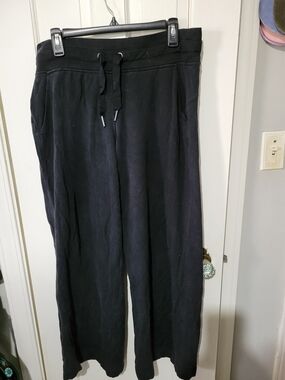 Athleta Black Drawstring Pants